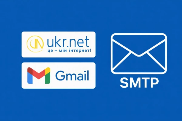 Налаштування протоколу SMTP для сайту